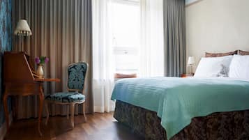 Habitación doble clásica, 1 cama Queen size | Ropa de cama de alta calidad y edredón