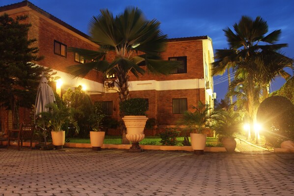 Front of property - evening/night - Joy Family Lodge (Amasaman)