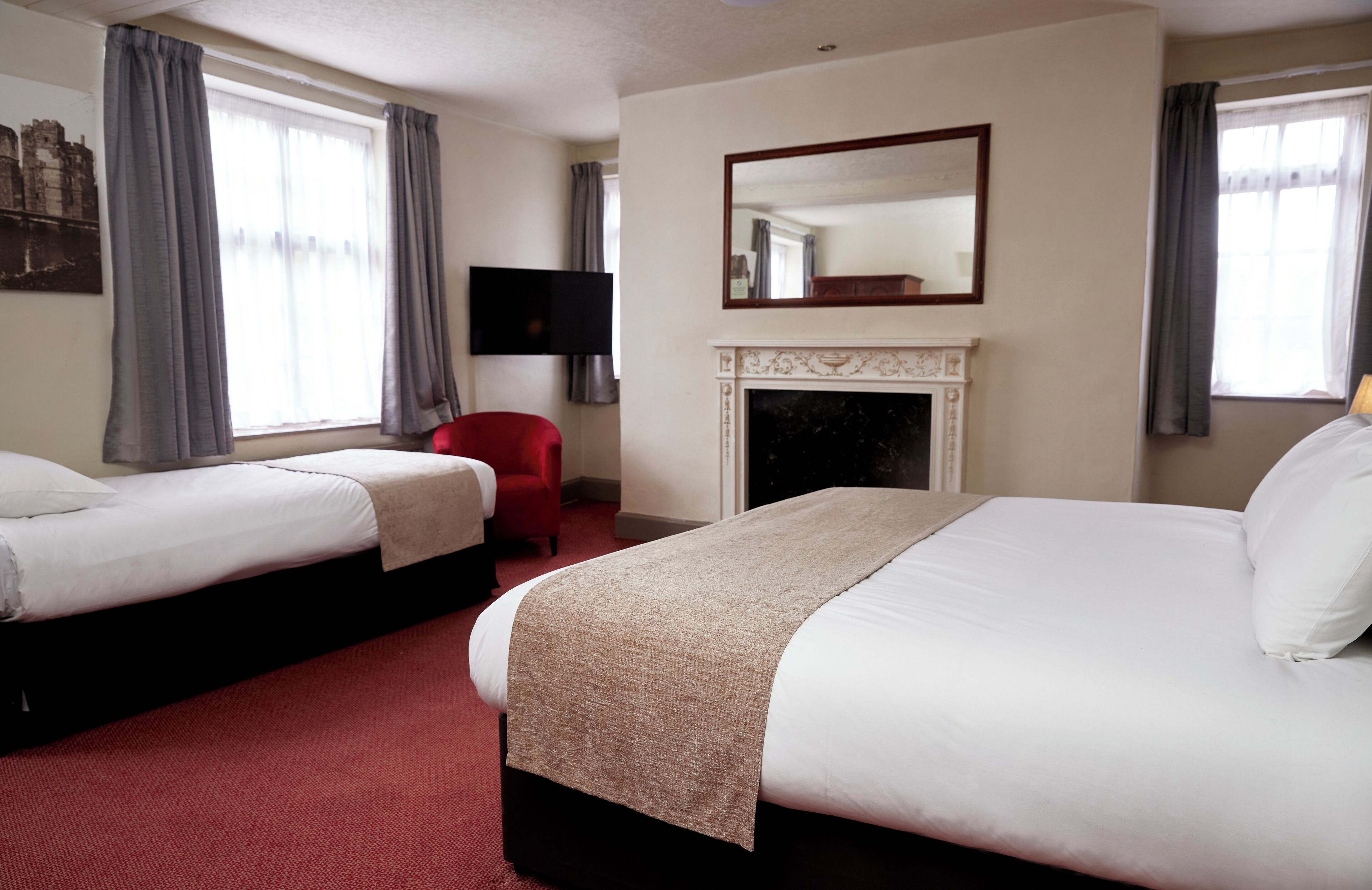 Dobbeltrom – executive | Skrivebord, strykejern/-brett, wi-fi (inkludert) og sengetøy