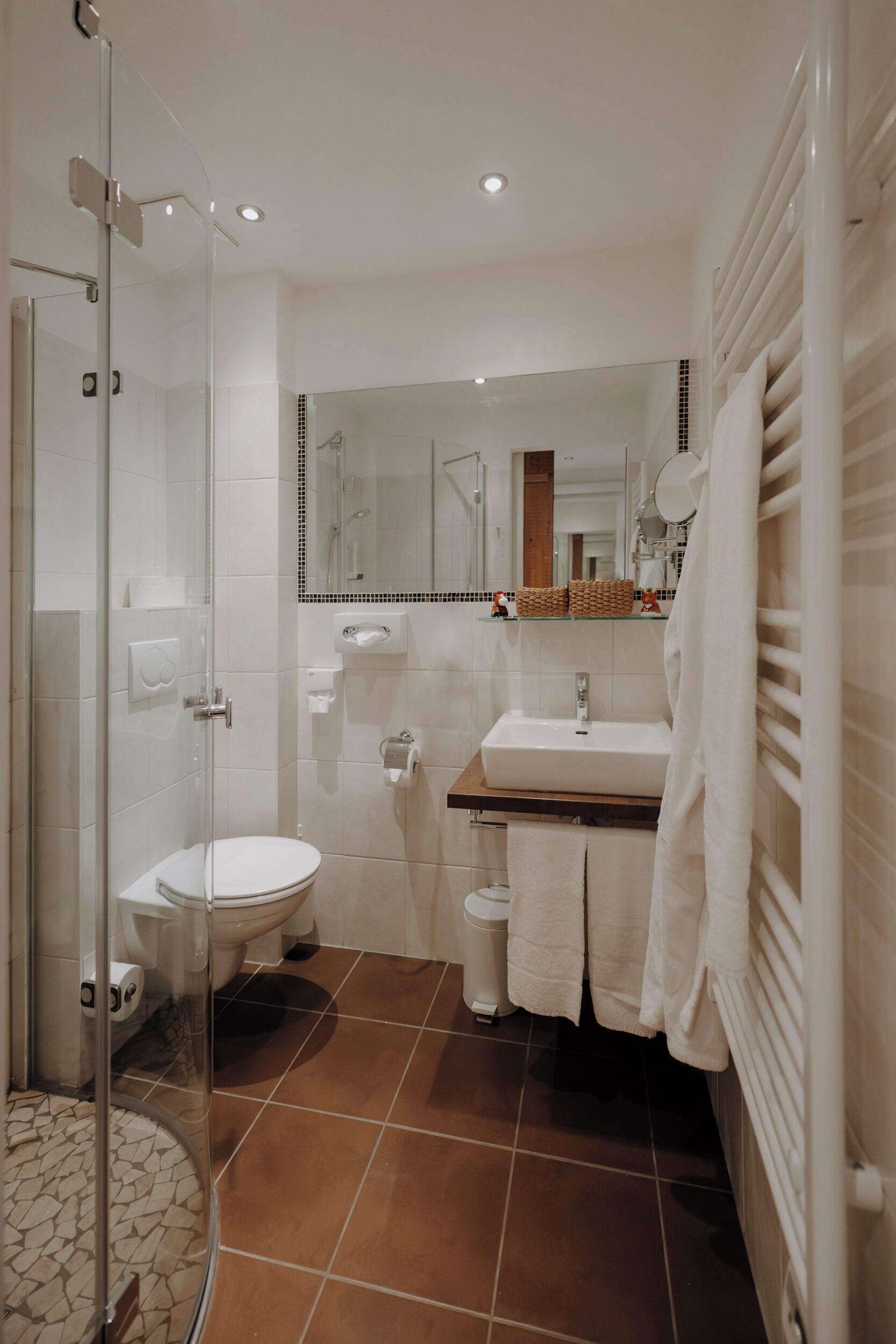 exclusive double room, balcony | bathroom | free toiletries, hair dryer, towels