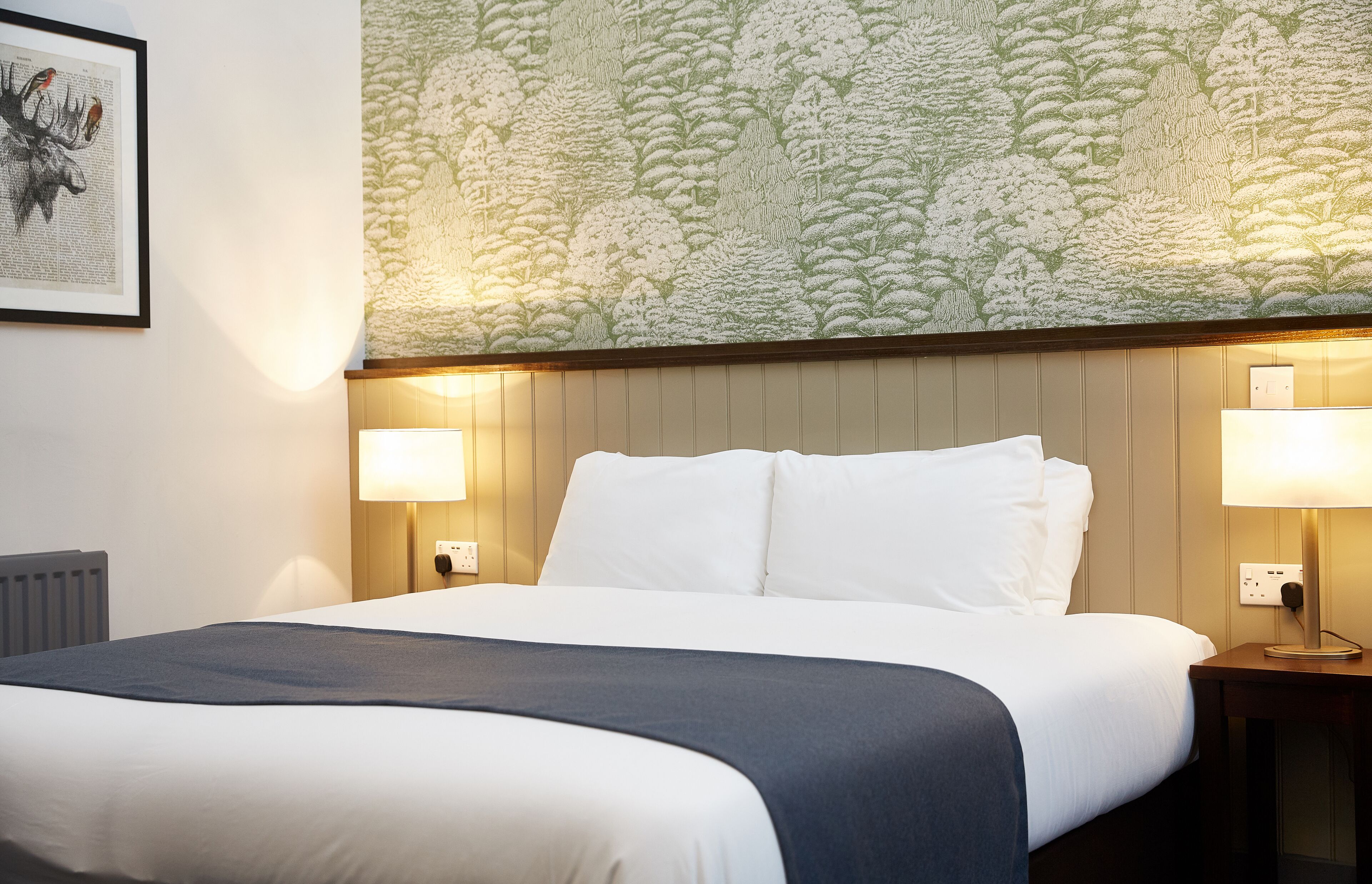 standard double room | desk, iron/ironing board, free wifi, bed sheets