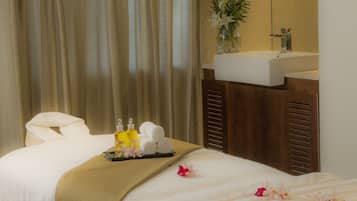 Steam room, massages