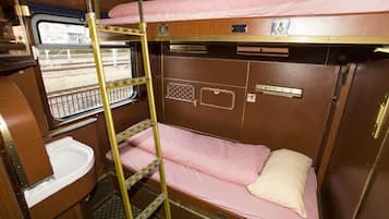 Shared Dormitory, Women only, Shared Bathroom (Bed in Compartment) | Free WiFi, bed sheets