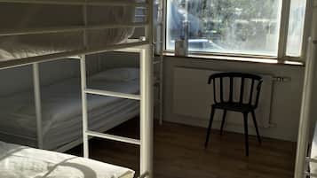 Dortoir Partagé, vue montagne (6 people dorm) | Lits bébé (en supplément), lits pliants/supplémentaires, Wi-Fi gratuit