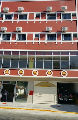 Façade de l’hébergement