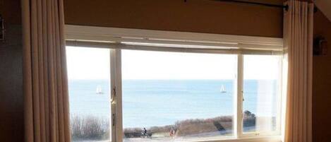 Uitzicht op het water