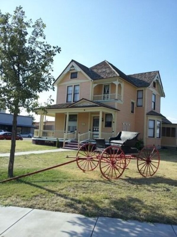 Fassade der Unterkunft