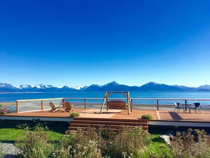 Suite studio supérieure, 1 très grand lit, vue sur l’océan, au bord de l’océan | Vue de la chambre
