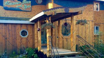 Entrada de la propiedad