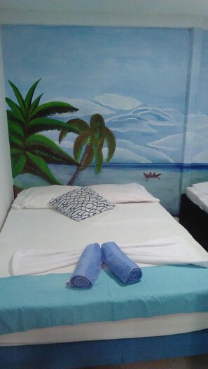 Iron/ironing board, free WiFi, bed sheets