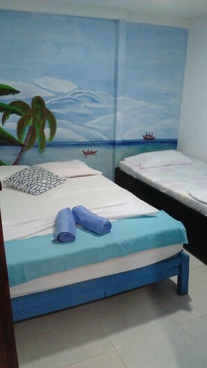 Iron/ironing board, free WiFi, bed sheets