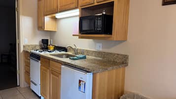 Individually decorated, individually furnished, iron/ironing board