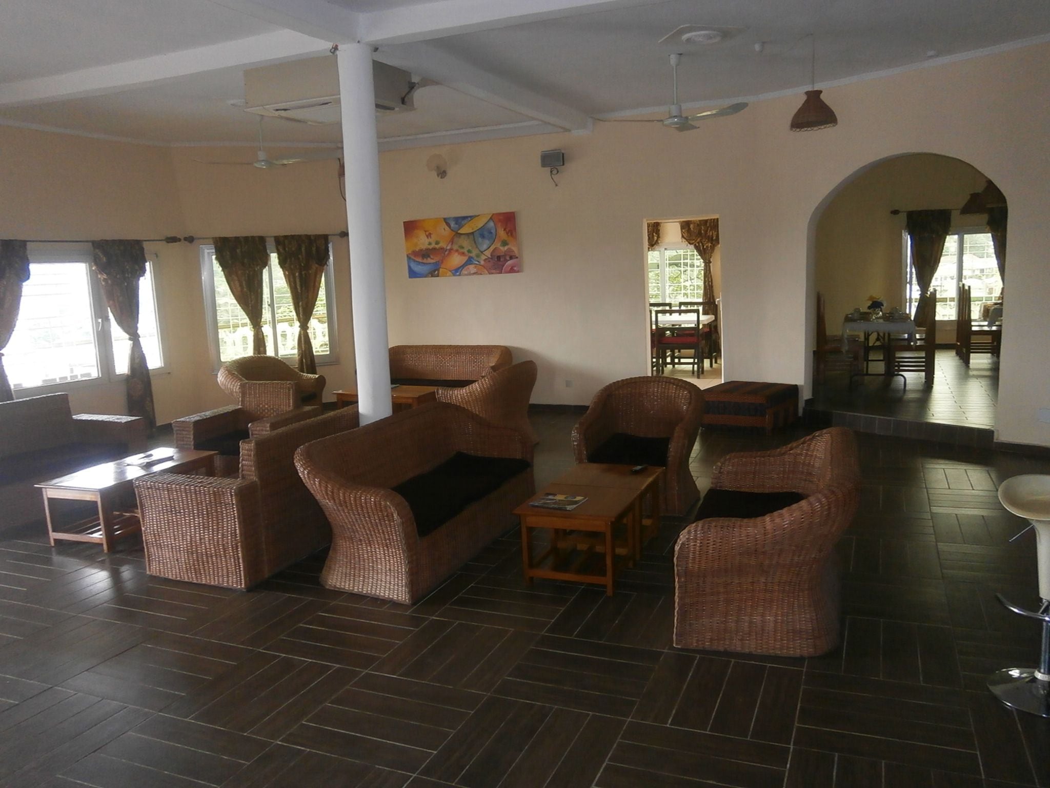 Lobby sitting area