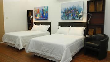 8 bedrooms, minibar, in-room safe, individually decorated