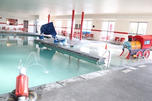 Relax by the pool surrounded by a vibrant atmosphere and amenities perfect for families.