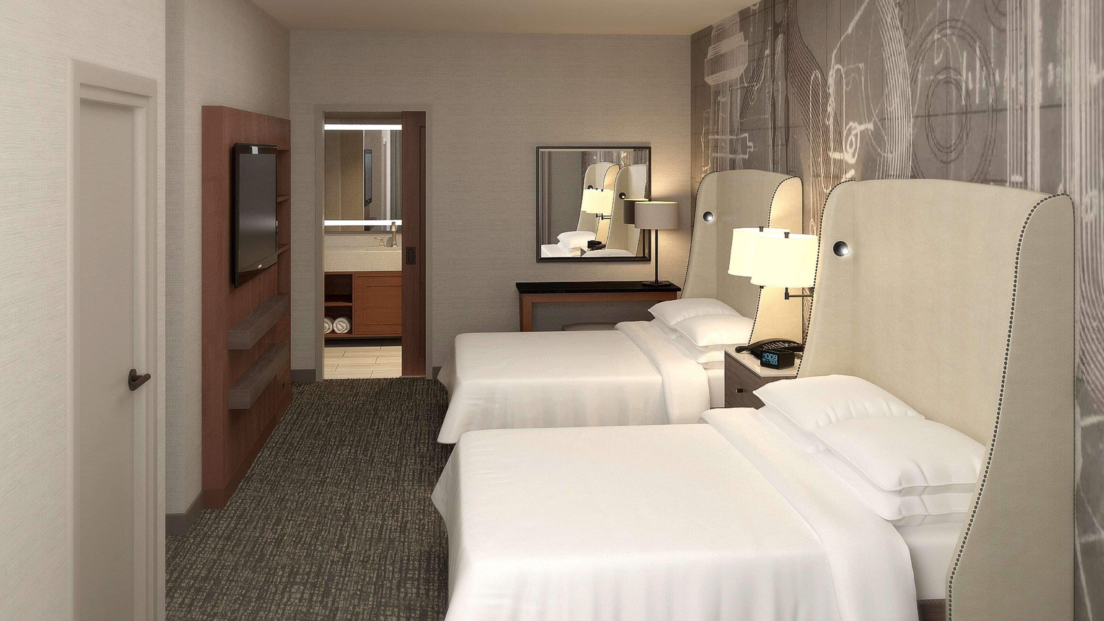 In-room safe, desk, laptop workspace, blackout drapes