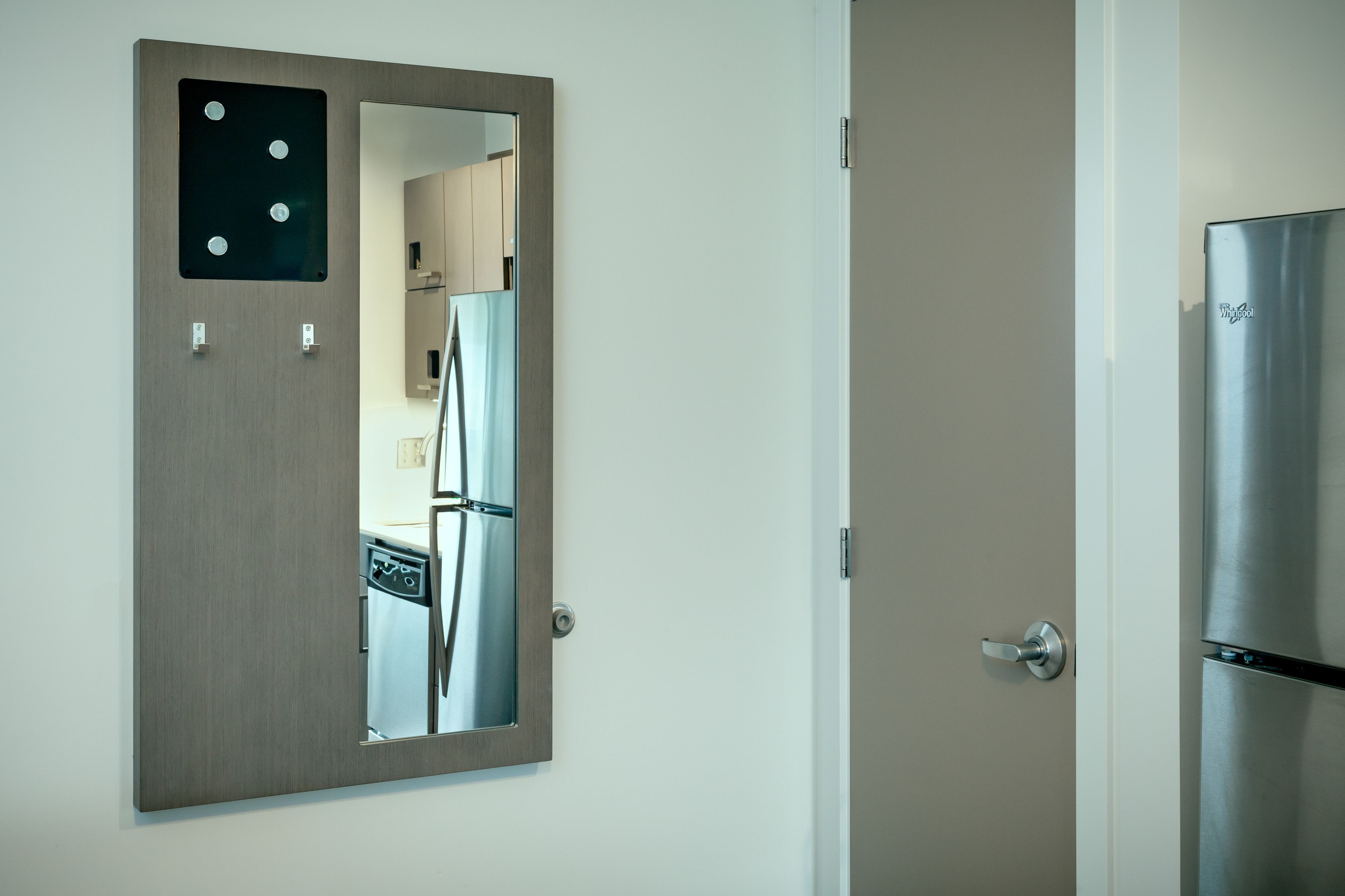 studio, 1 king bed, accessible (with tub) | hypo-allergenic bedding, in-room safe, desk, laptop workspace