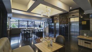 Sala de estar en el lobby