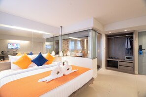 Caja de seguridad en la habitación, escritorio y wifi gratis