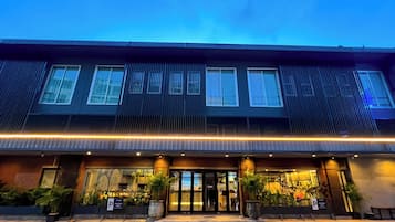 Majoituspaikan julkisivu