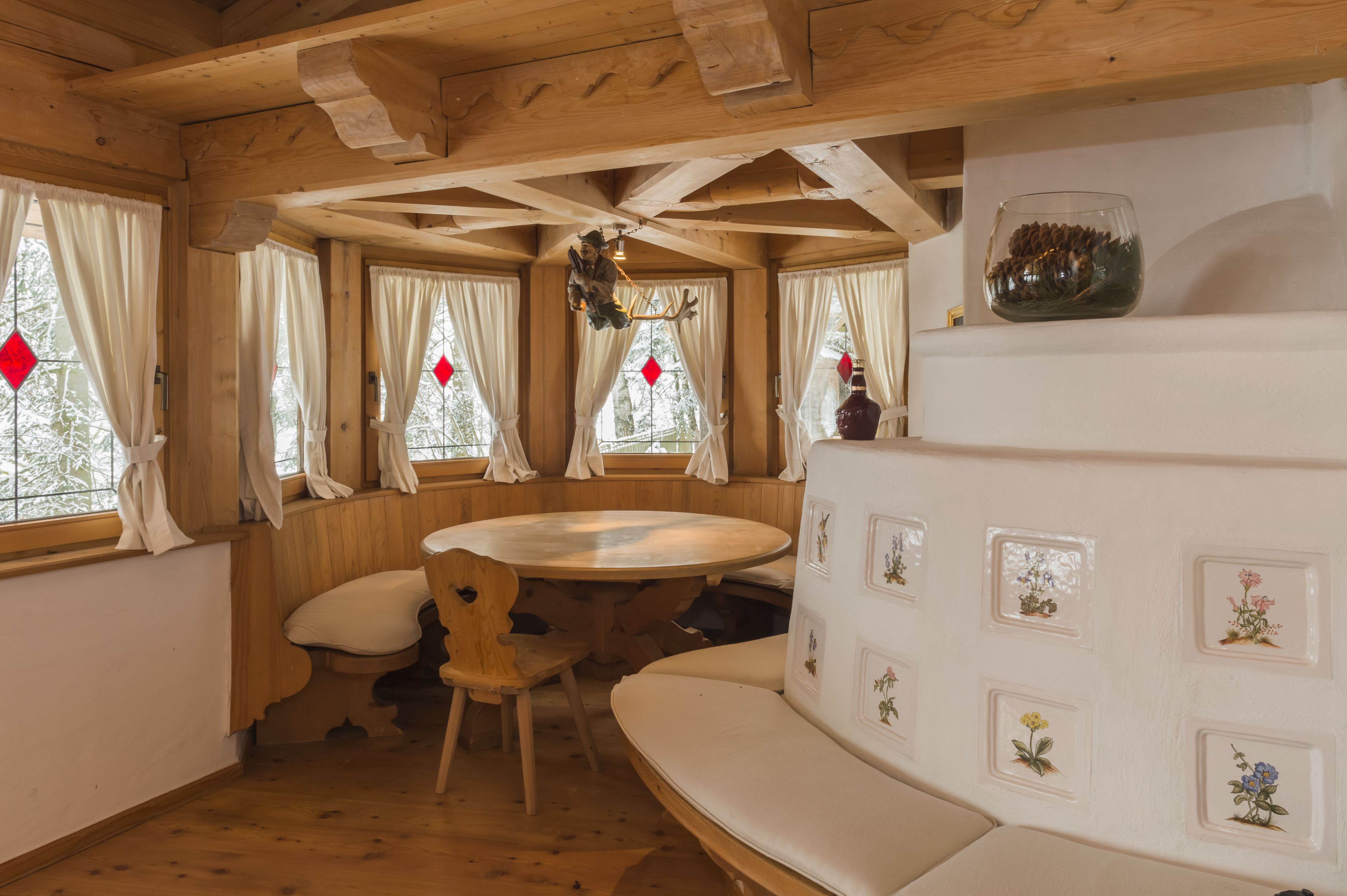 Deluxe Chalet, 5 Bedrooms, Mountain View | Interior