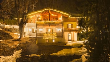 Front of property – evening/night