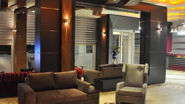 Sala de estar en el lobby