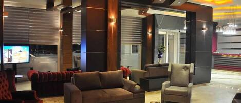 Lobby sitting area