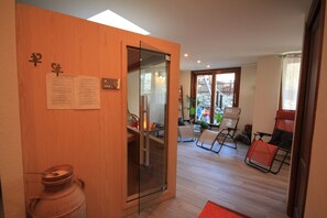 Sauna, steam room, sports massages, massages - Meublé Laurent (Courmayeur)