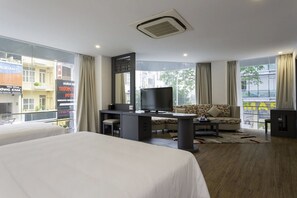 Royal Suite, City View (Rooftop Pool) | View from room