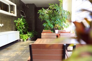 Frukostbuffé varje dag mot avgift