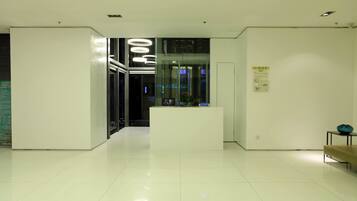 Majoituspaikan sisäänkäynti