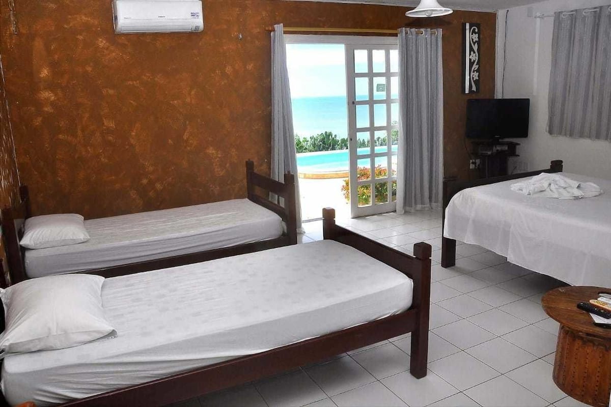 Apartment, Ocean View, Beachfront | 1 bedroom, minibar, in-room safe, desk