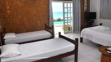 Apartment, Ocean View, Beachfront | 1 bedroom, minibar, in-room safe, desk