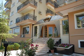 Façade de l’hébergement