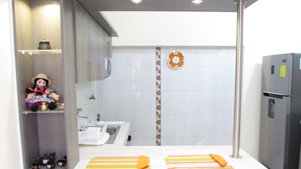 Dúplex clásico, 1 habitación, cocina, vista a la ciudad