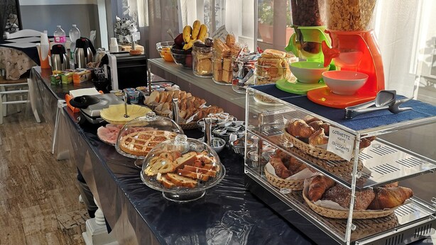 Frokostbuffé er inkludert hver dag