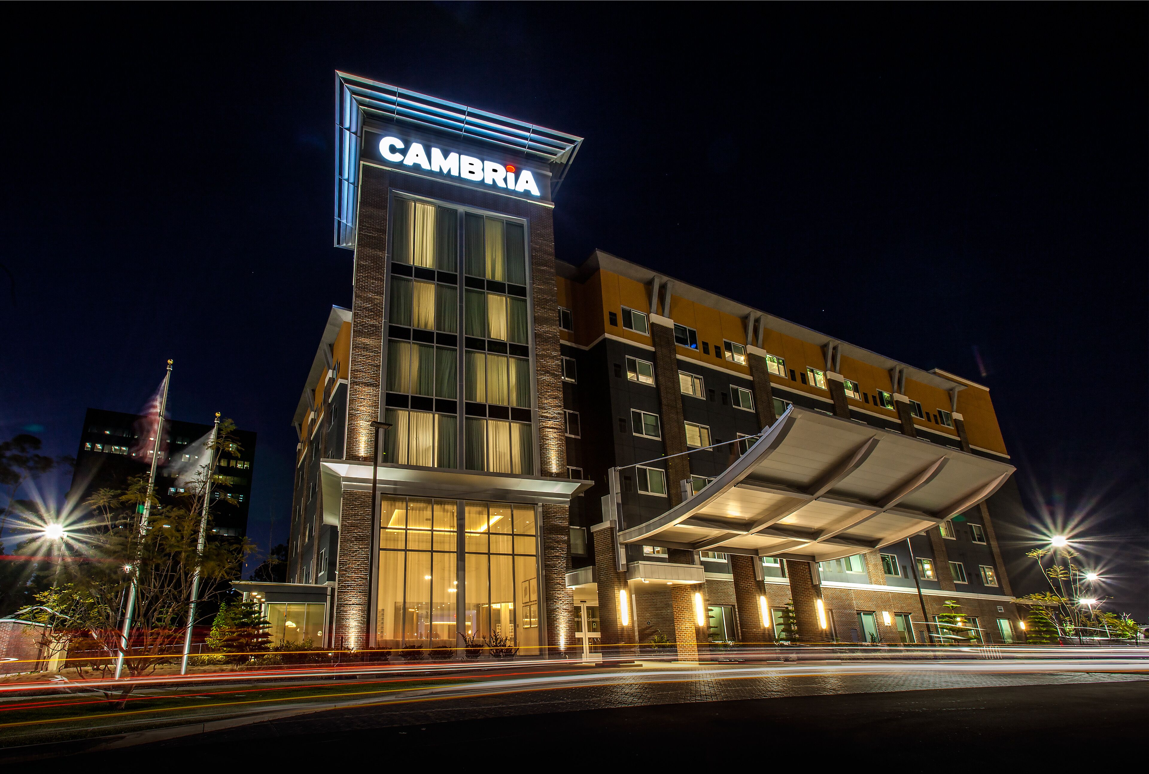 front of property – evening/night