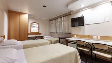 Minibar, in-room safe, desk, laptop workspace