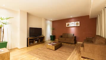 Sala de estar en el lobby