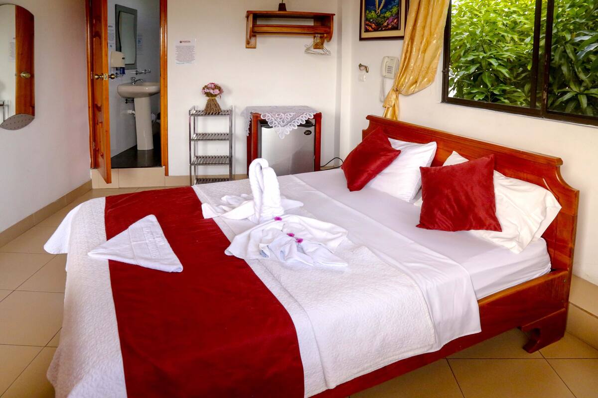 Escrivaninha, Wi-Fi de cortesia, roupa de cama
