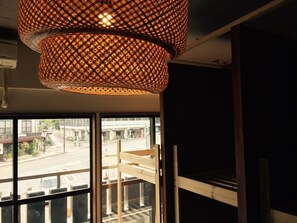 Blackout curtains, free WiFi, bed sheets