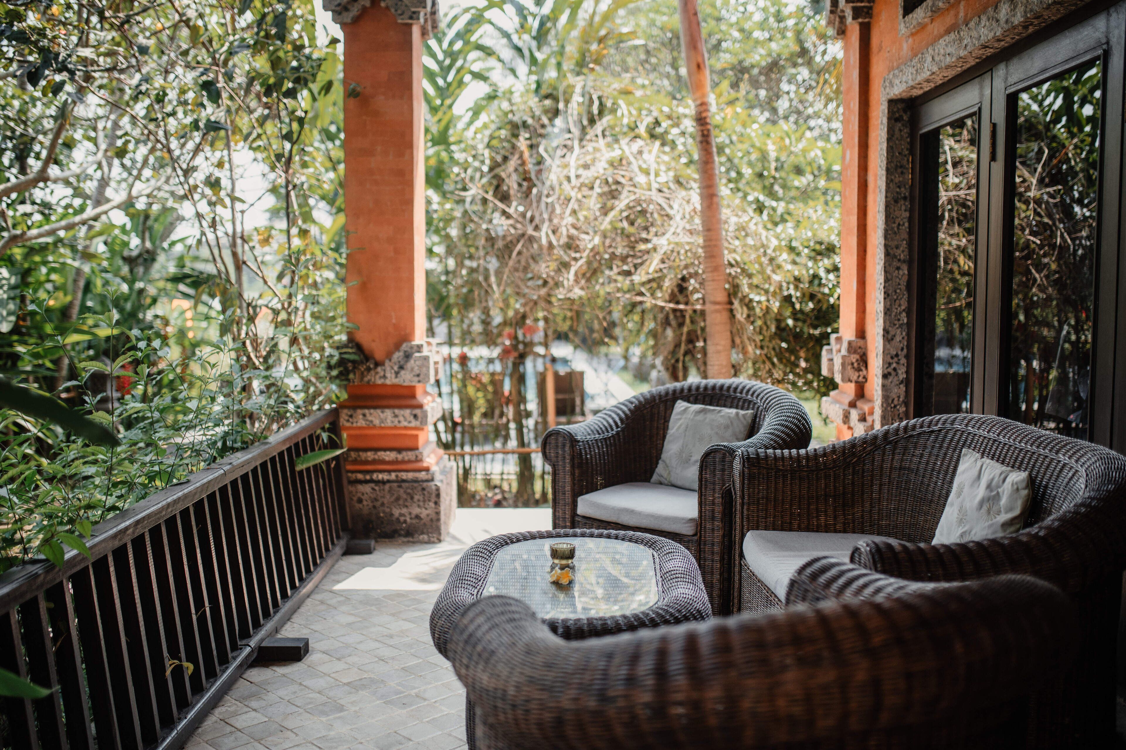 Suíte, vista para o jardim (1 Bedroom) | Frigobar, cofres nos quartos, escrivaninha