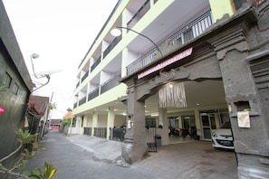 Façade de l’hébergement