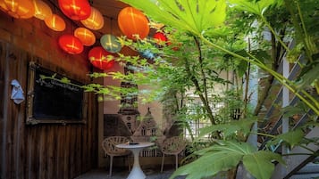 Majoituspaikan sisäänkäynti