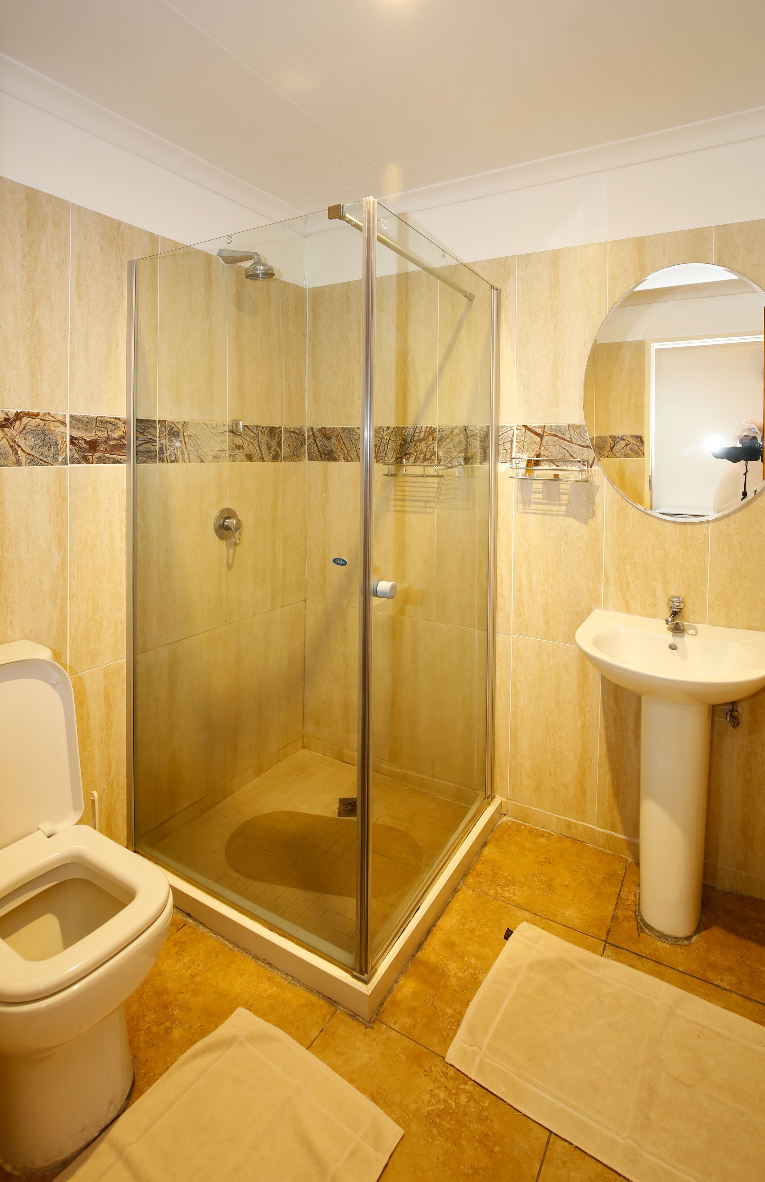 Douche de la salle de bain