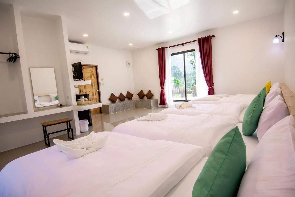 Een gratis minibar, individueel gedecoreerd, individueel gemeubileerd