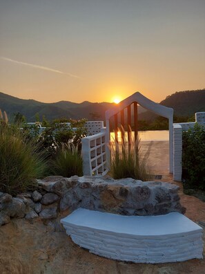 Alberca al aire libre 