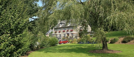 Comfort-Doppel- oder -Zweibettzimmer | Blick auf den Garten