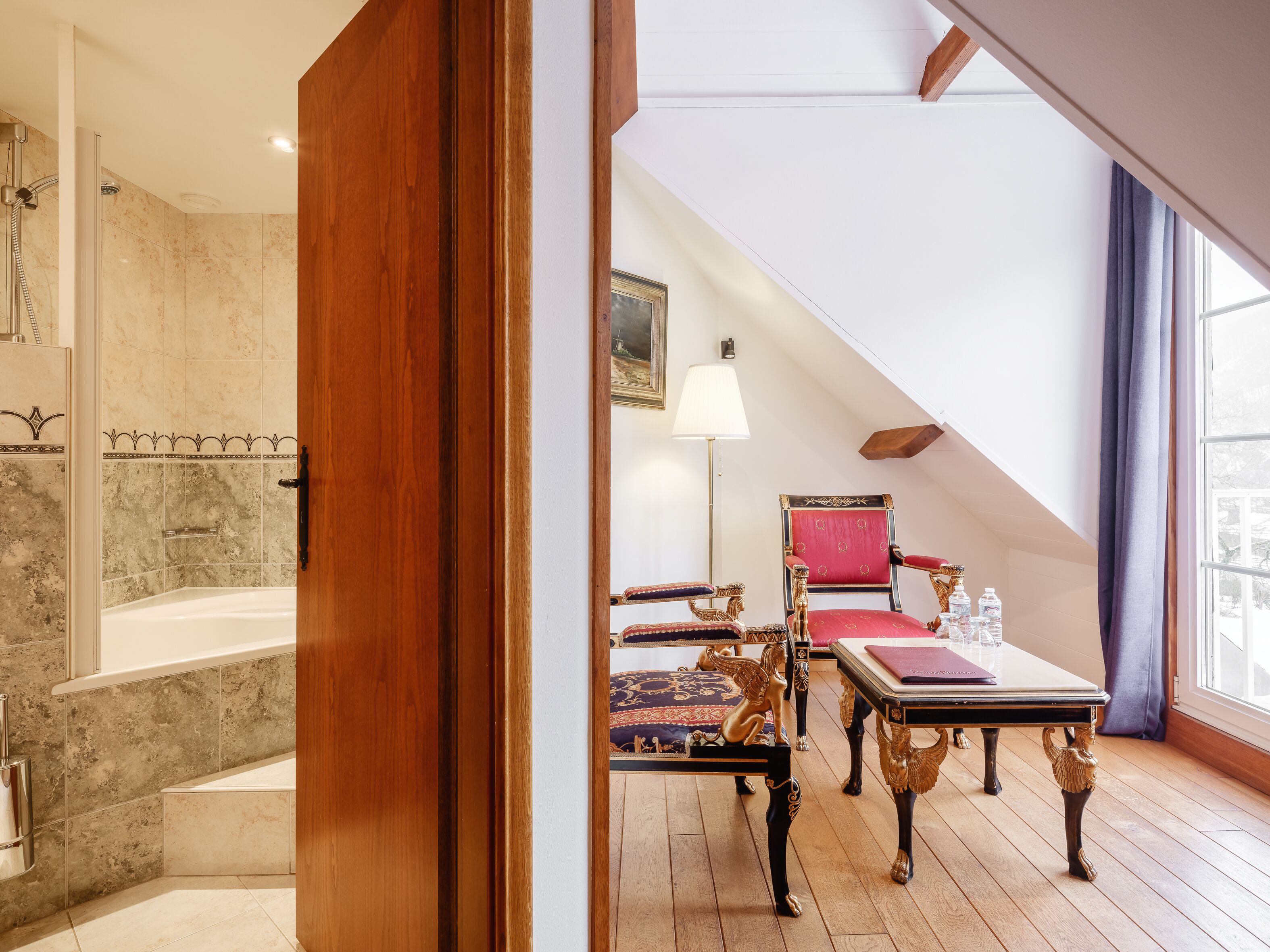 comfort plus double or twin room | premium bedding, in-room safe, desk, iron/ironing board